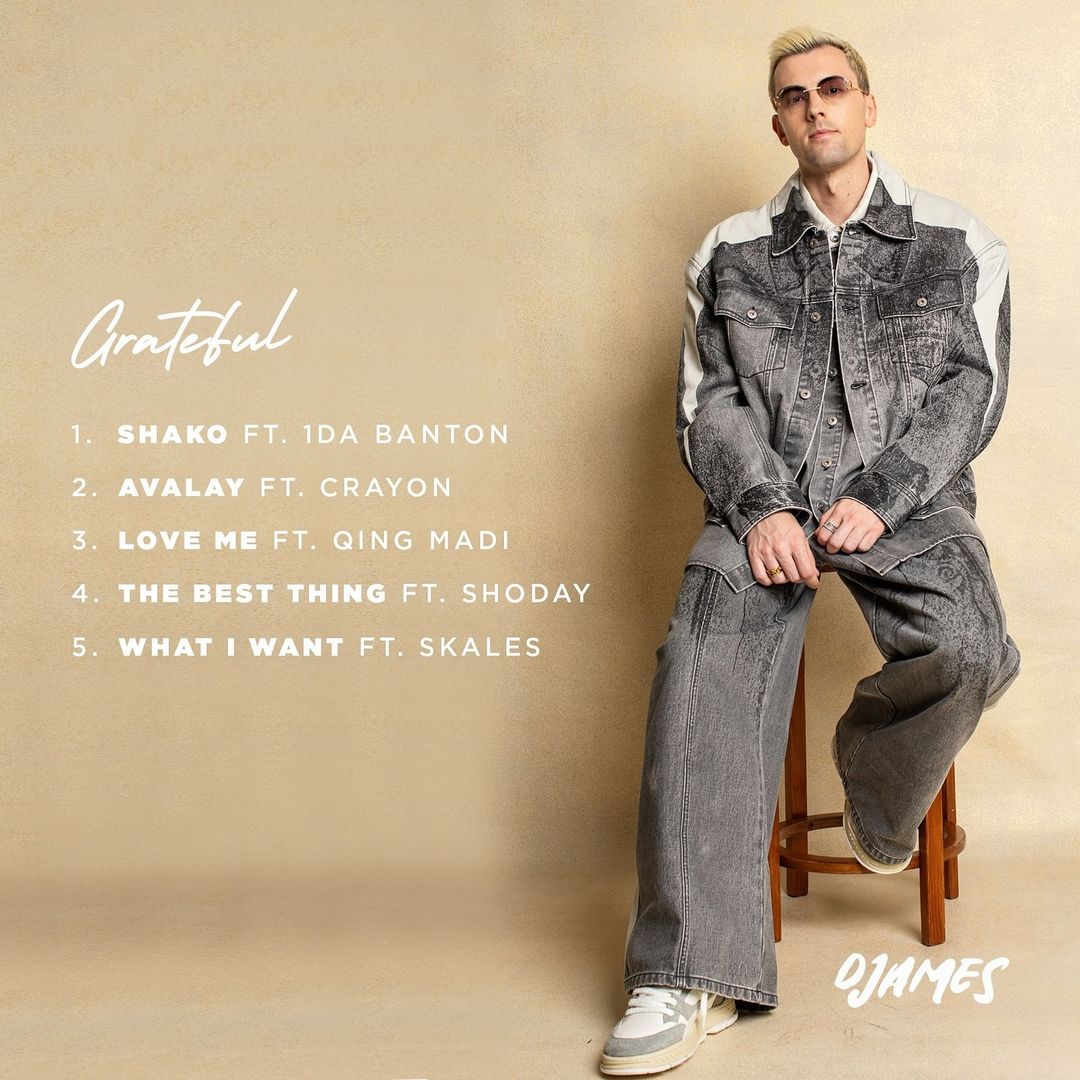 DJames Grateful EP Tracklist
