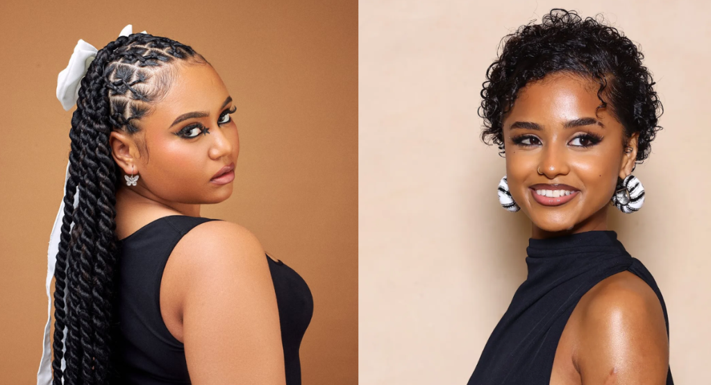 Moliy Photo by @kwameatuahene_ and Tyla at Paris Fashion Week