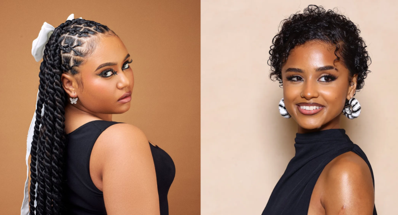 Moliy Photo by @kwameatuahene_ and Tyla at Paris Fashion Week