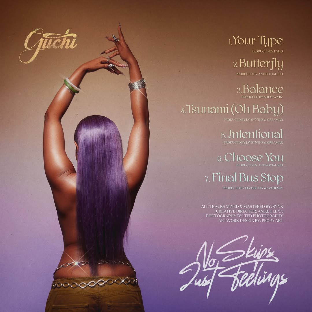 Guchi No Skips Just Feelings Tracklist