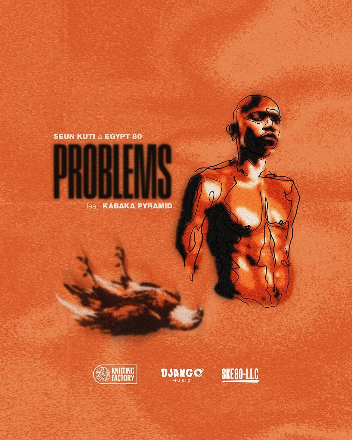 Seun Kuti & Egypt 80 Join Forces With Kabaka Pyramid on Powerful New Single "Problems" ???????????????????????????????? Artwork