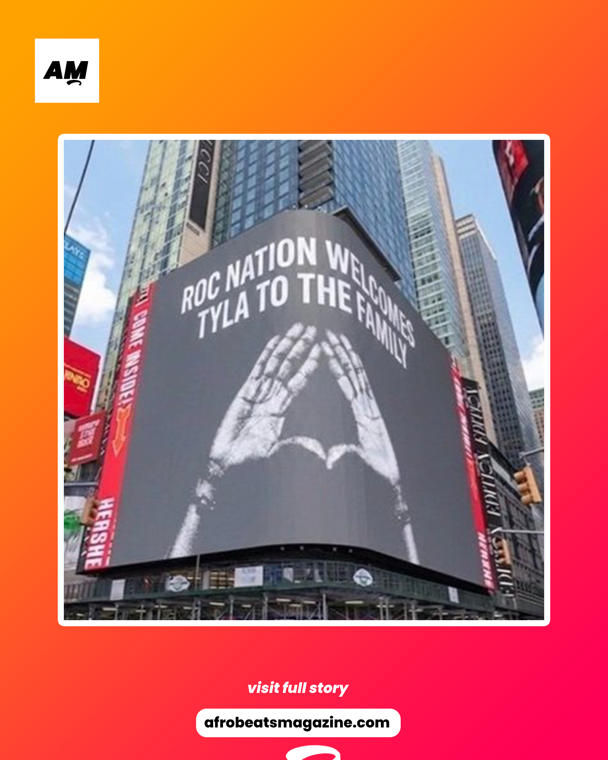 Tyla Signs Global Deal With Roc Nation Ahead of APOP* Album Tyla Roc Nation